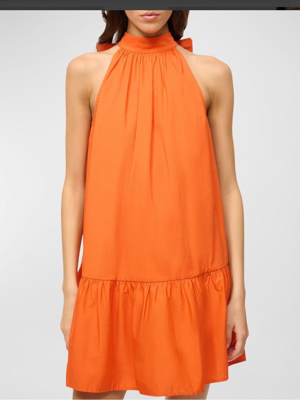 New With Tags Staud Mini Marlowe Dress Sz M - Picture 3 of 14